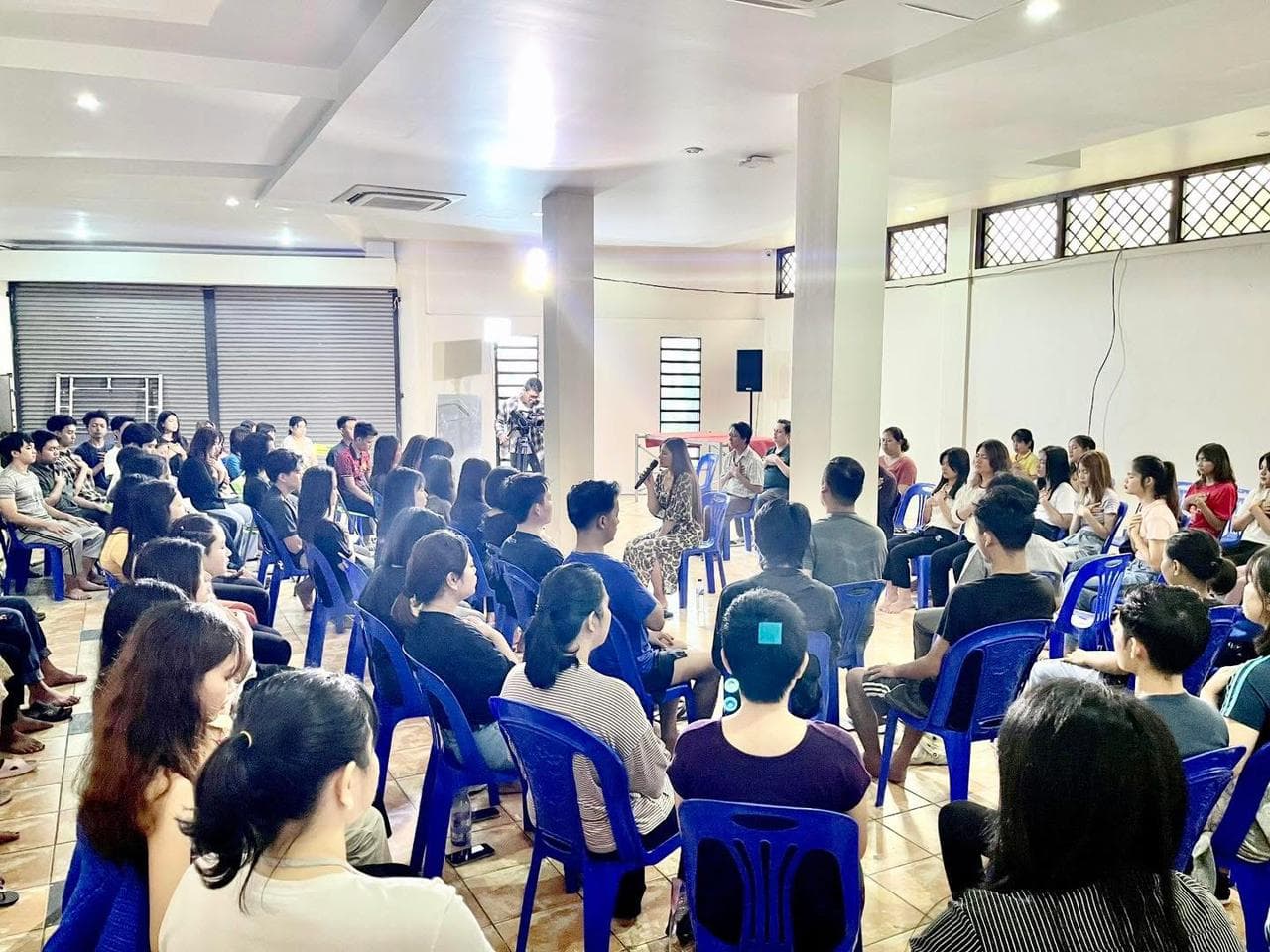 Group session led by Healing Club Myanmar reader